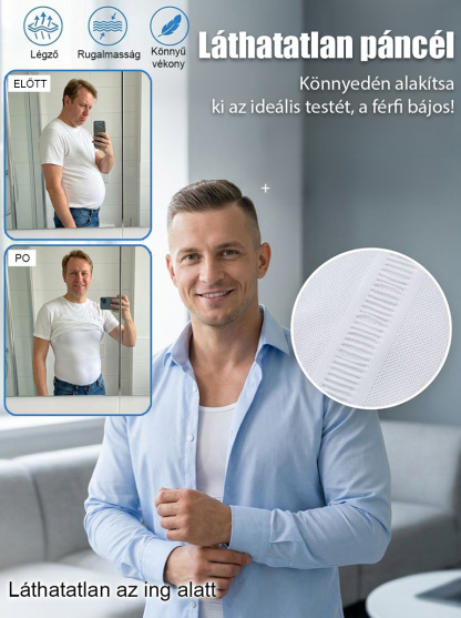 【Egy pillanat alatt sármos férfivá válni】 Férfi alakformáló ruha
