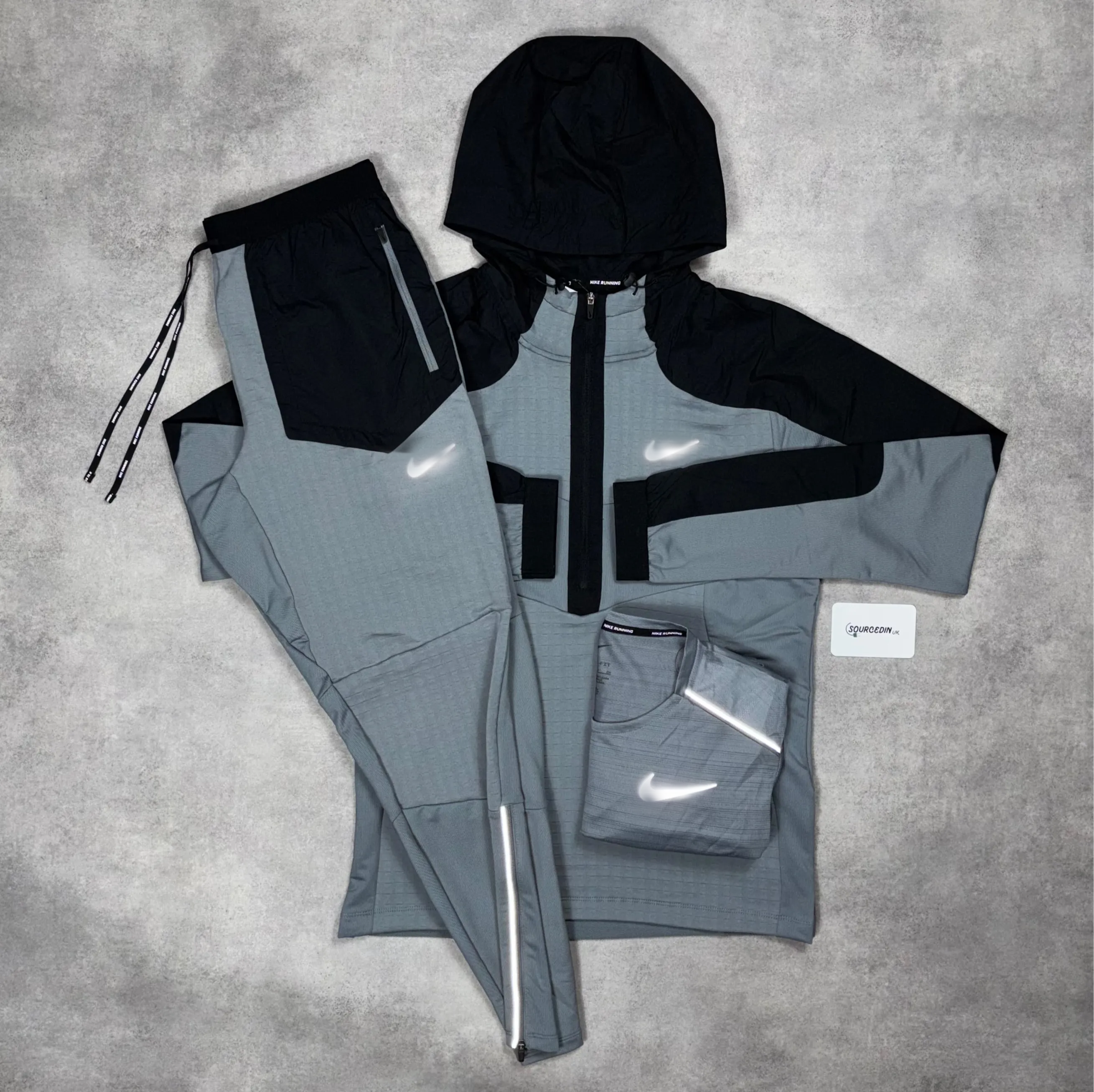 Nk Uv Windrunner Jacket 3-Piece 7” Challenger Short Set