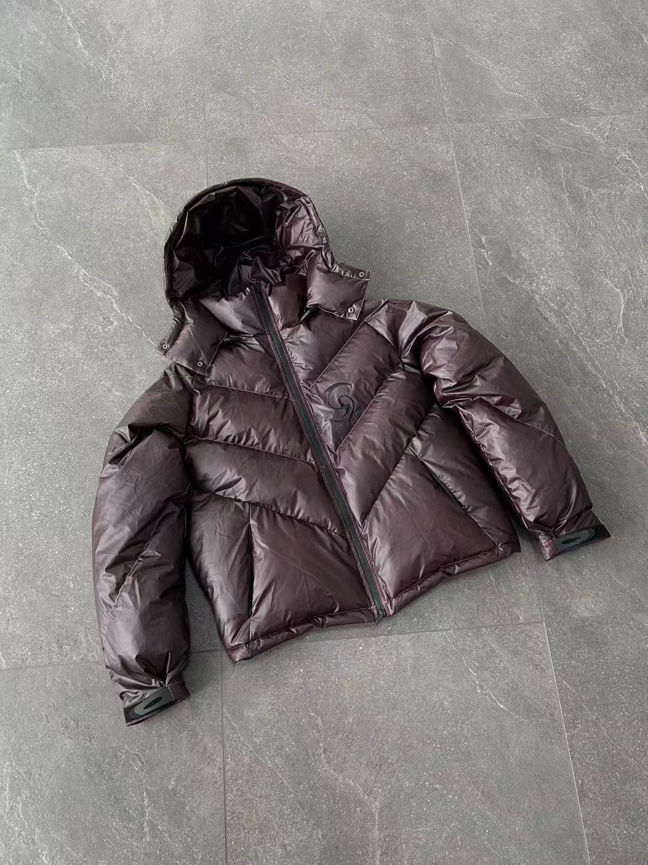 “Dissipate” HEAT REACTIVE PUFFER - Wine  (Pre-sale Price Time-limited)