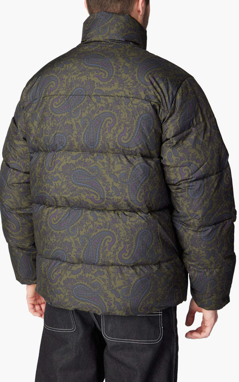 WIP Springfield Jacket Paisley Print Plant/Black