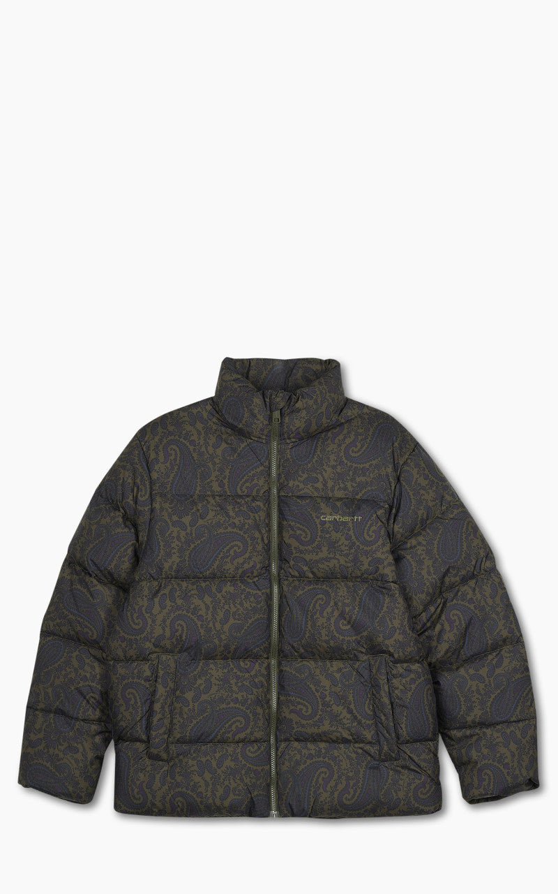 WIP Springfield Jacket Paisley Print Plant/Black
