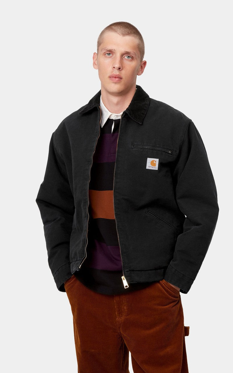 WIP OG Detroit Jacket Winter Aged Canvas Black
