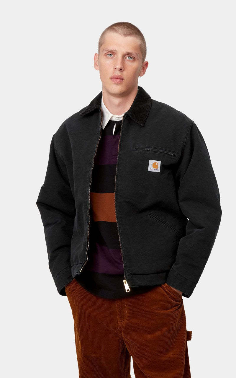 WIP OG Detroit Jacket Winter Aged Canvas Black