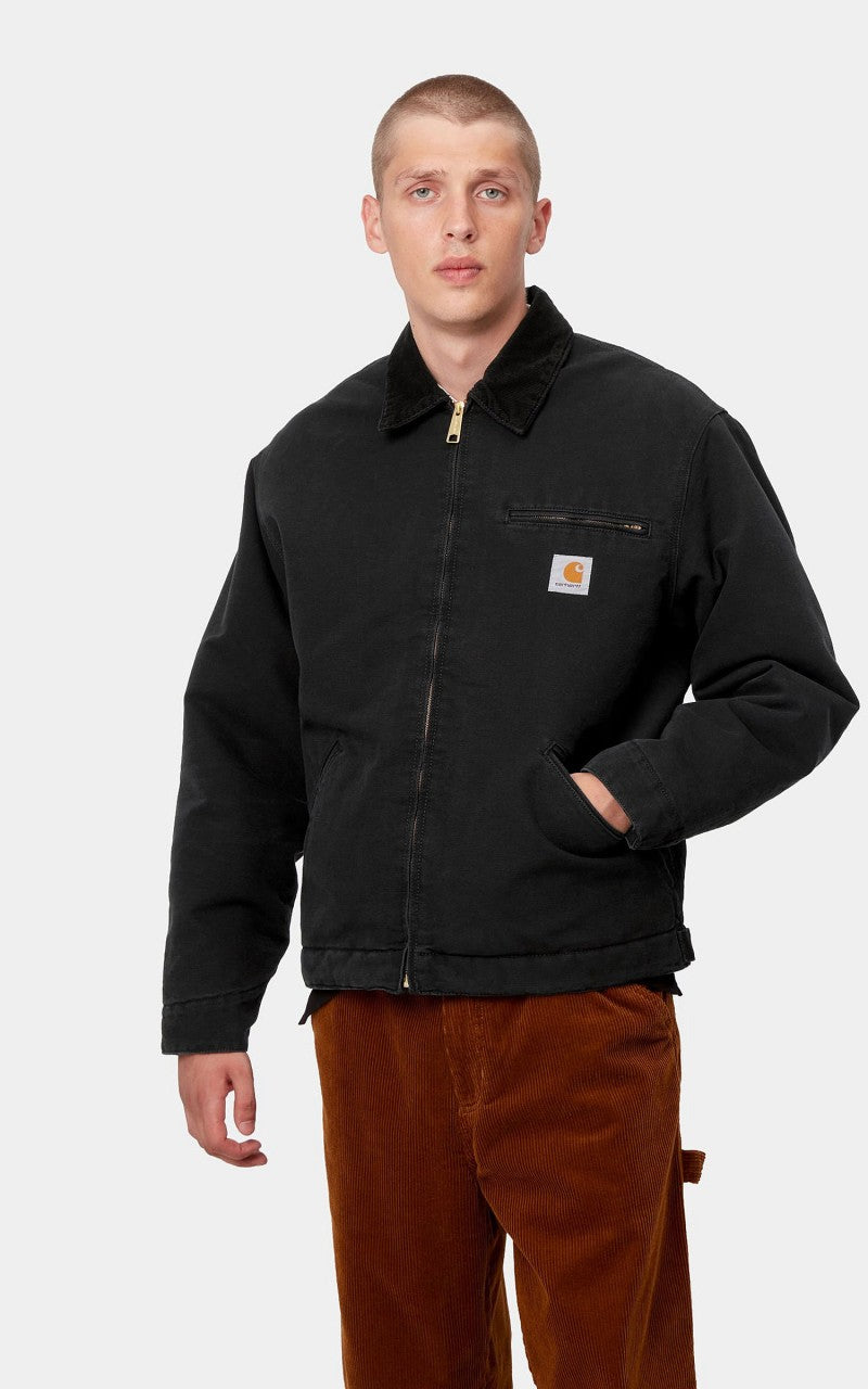 WIP OG Detroit Jacket Winter Aged Canvas Black