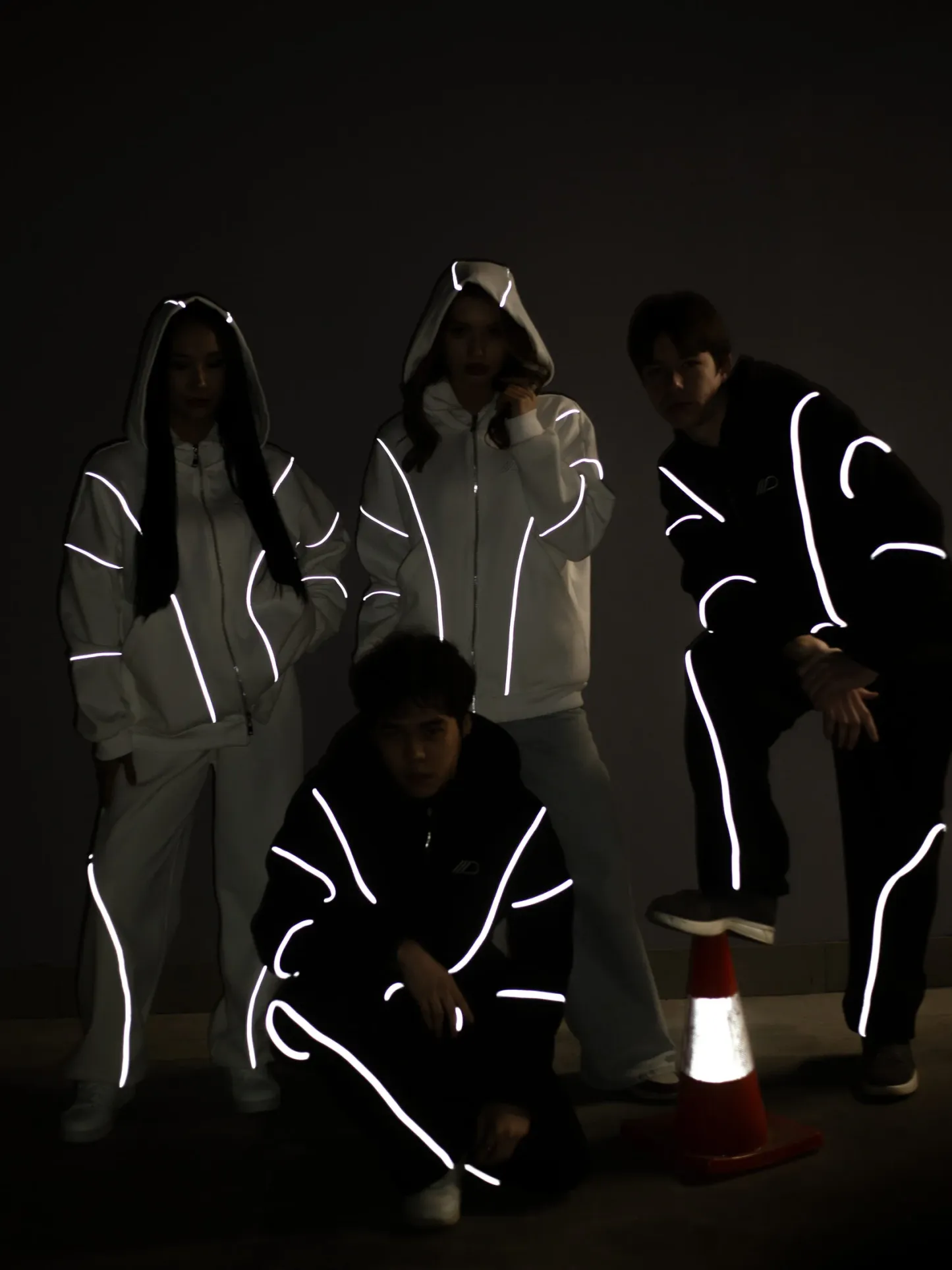 Zipper Hoodie Tracksuit