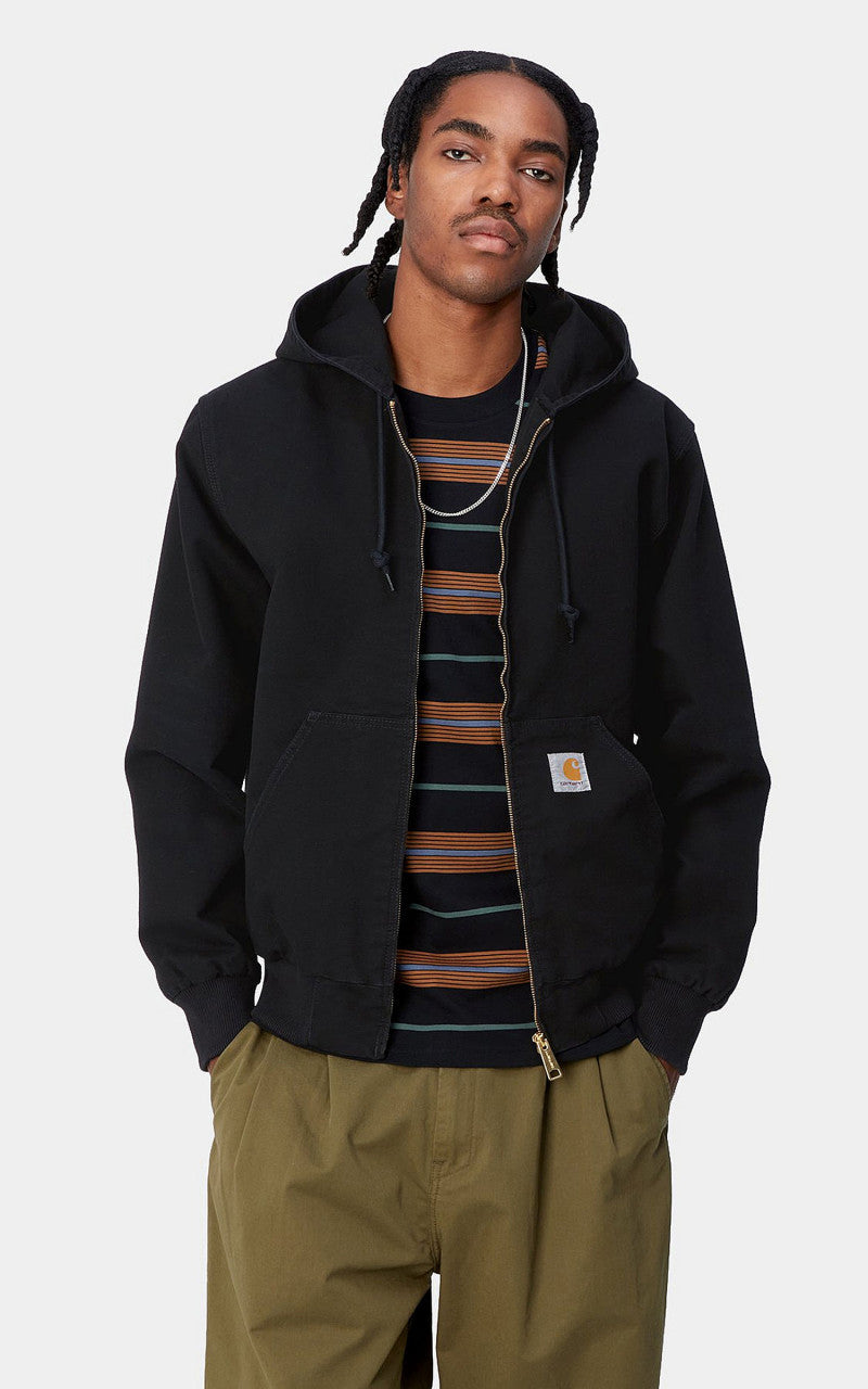WIP Active Jacket Dearborn Canvas Black Aged Canvas