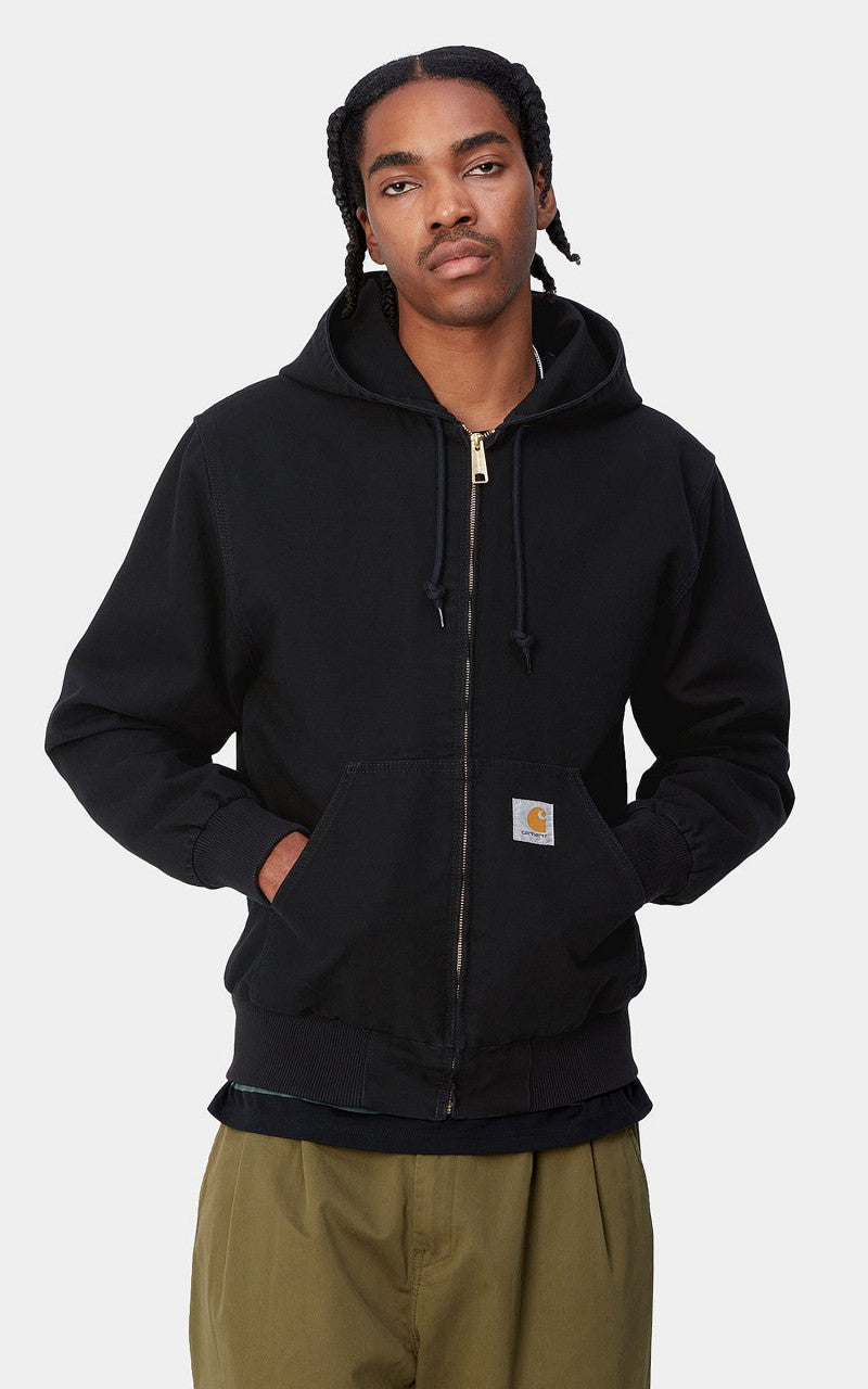 WIP Active Jacket Dearborn Canvas Black Aged Canvas