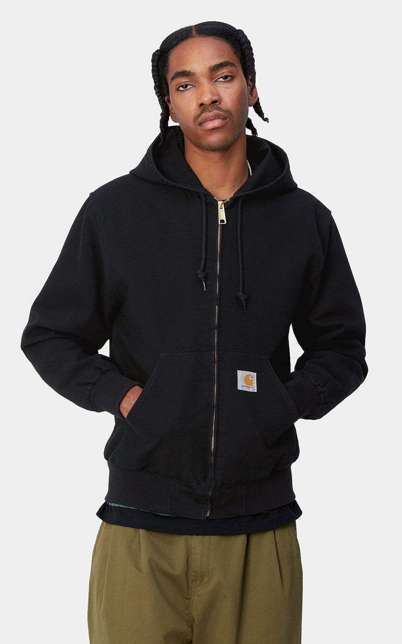 WIP Active Jacket Dearborn Canvas Black Aged Canvas