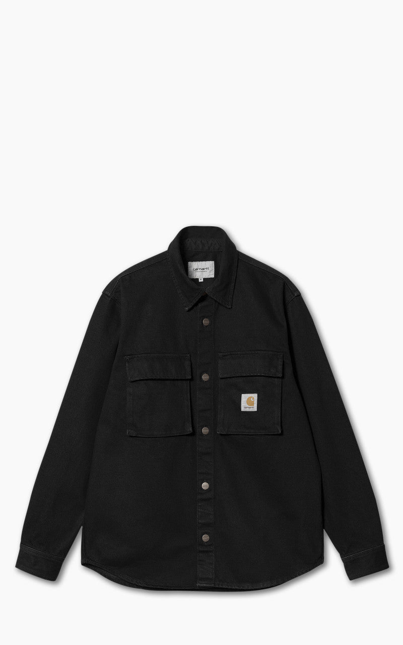 WIP Manny Shirt Jac Black Rinsed