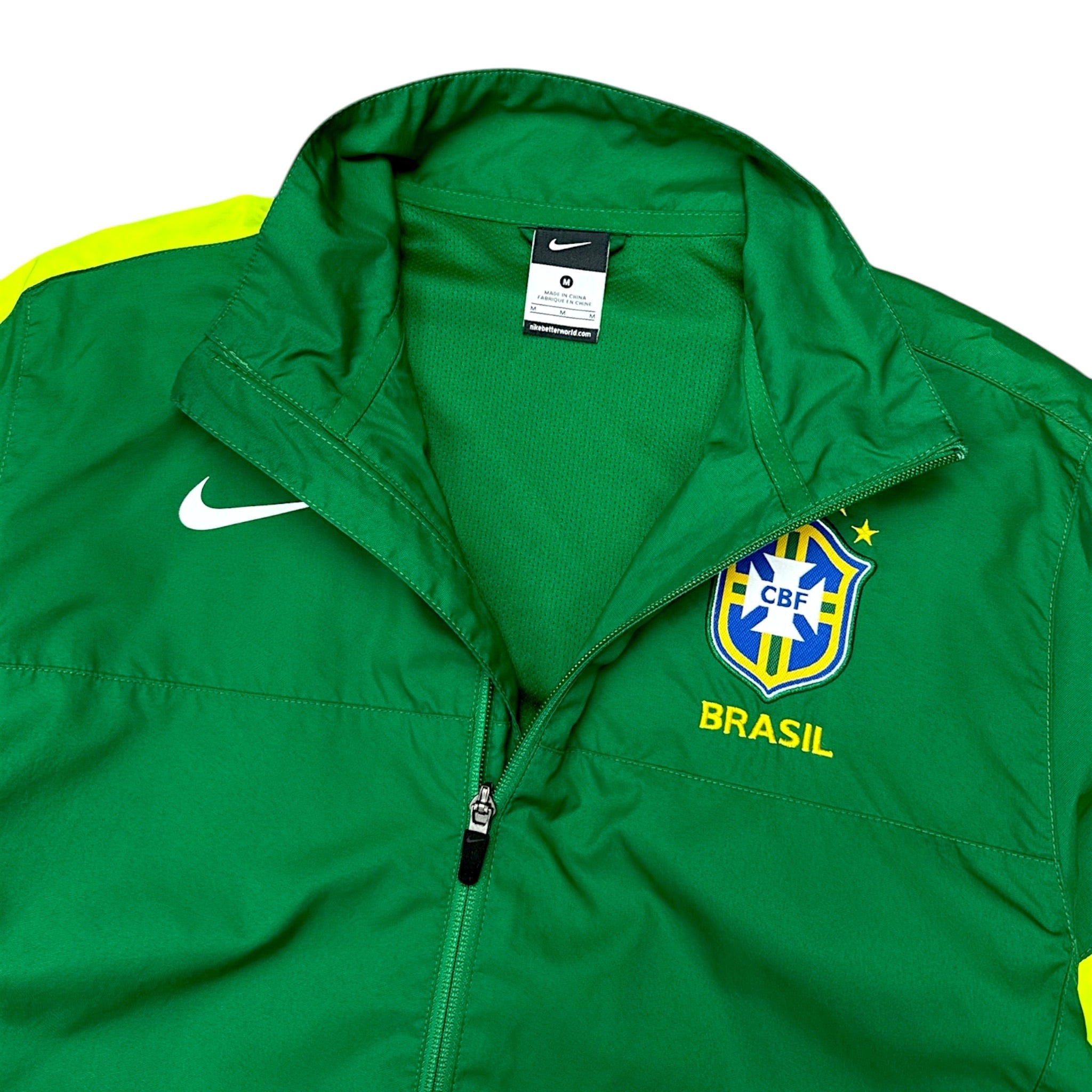   Brasil Rare Vintage 2013 Trackjacke Grün