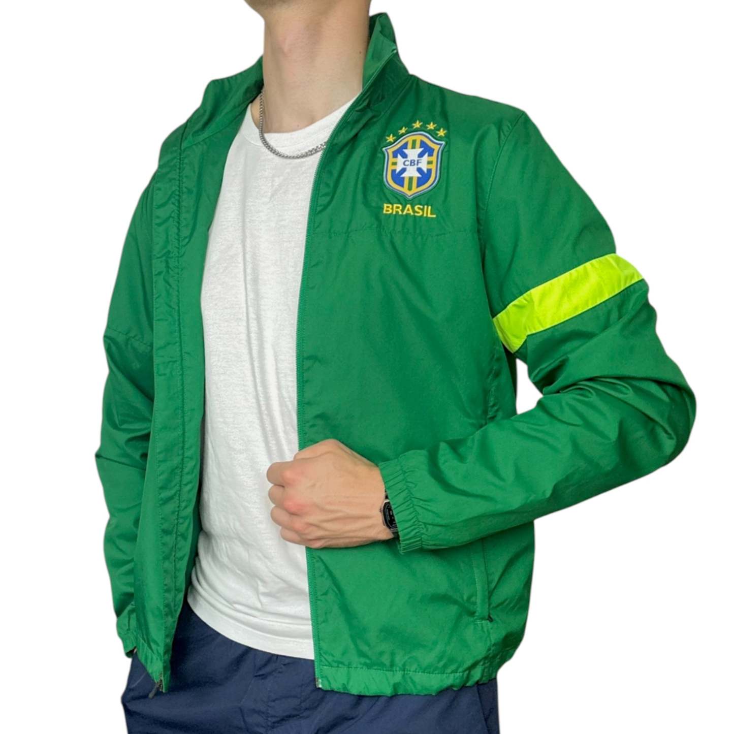   Brasil Rare Vintage 2013 Trackjacke Grün