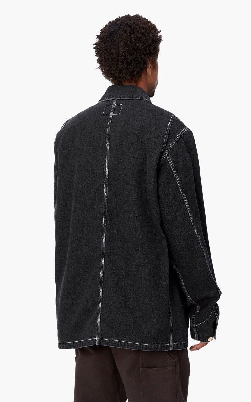 WIP OG Chore Coat Norco Denim Black Stone Washed