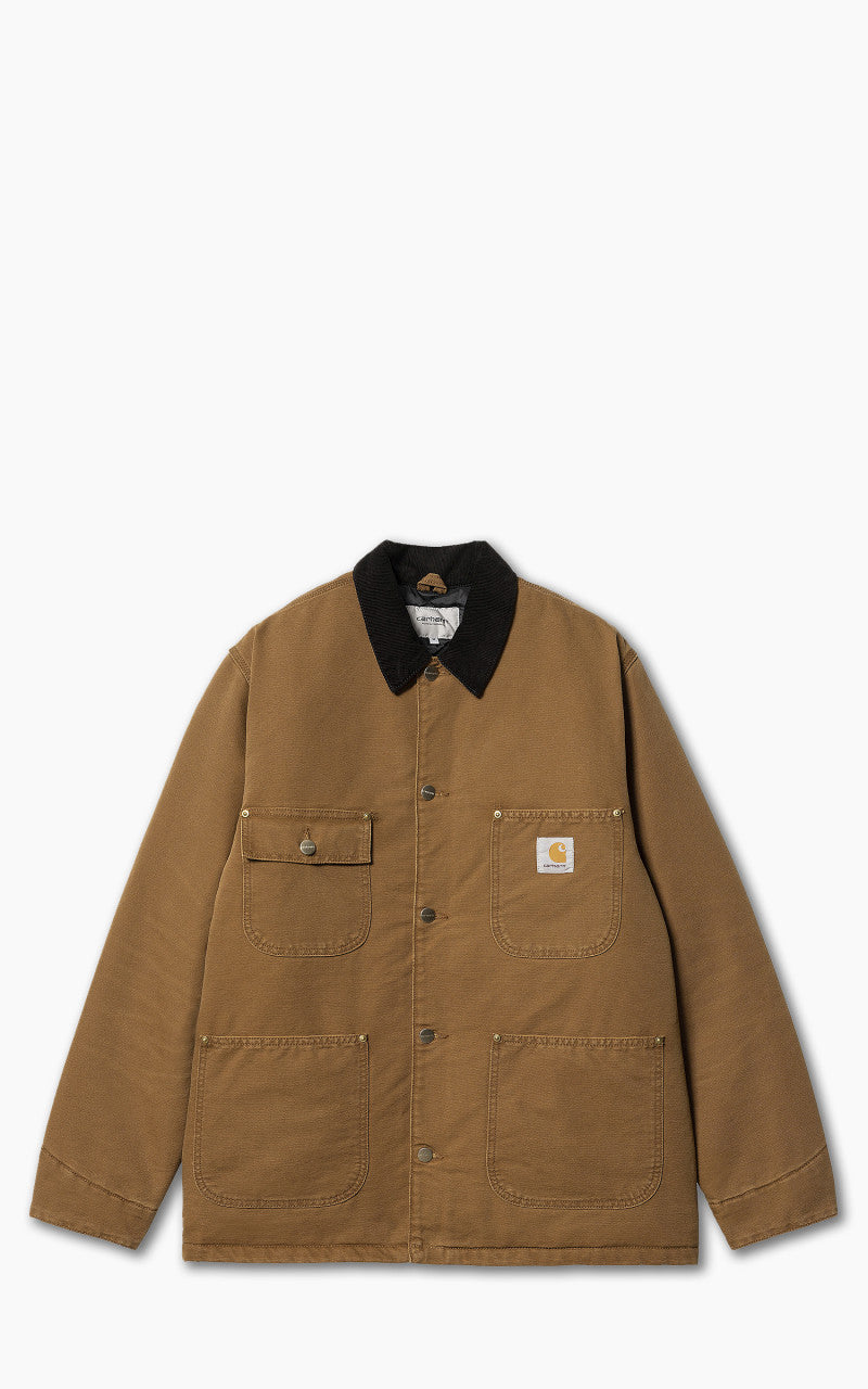 WIP OG Chore Coat Aged Canvas Deep H Brown/Black