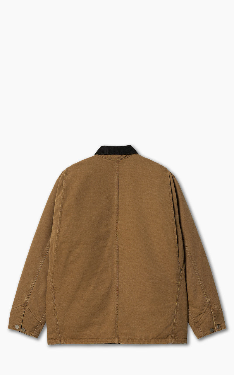 WIP OG Chore Coat Aged Canvas Deep H Brown/Black