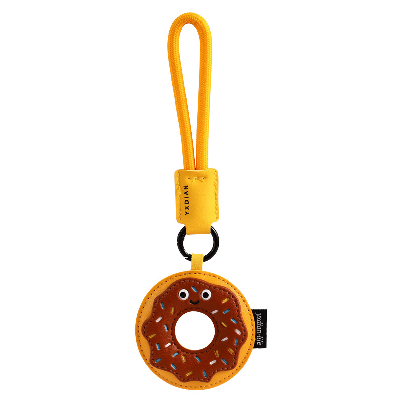 Gourmet Leather Keychain