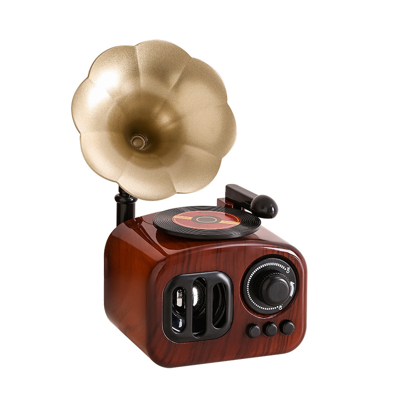 Retro phonograph desktop ornament