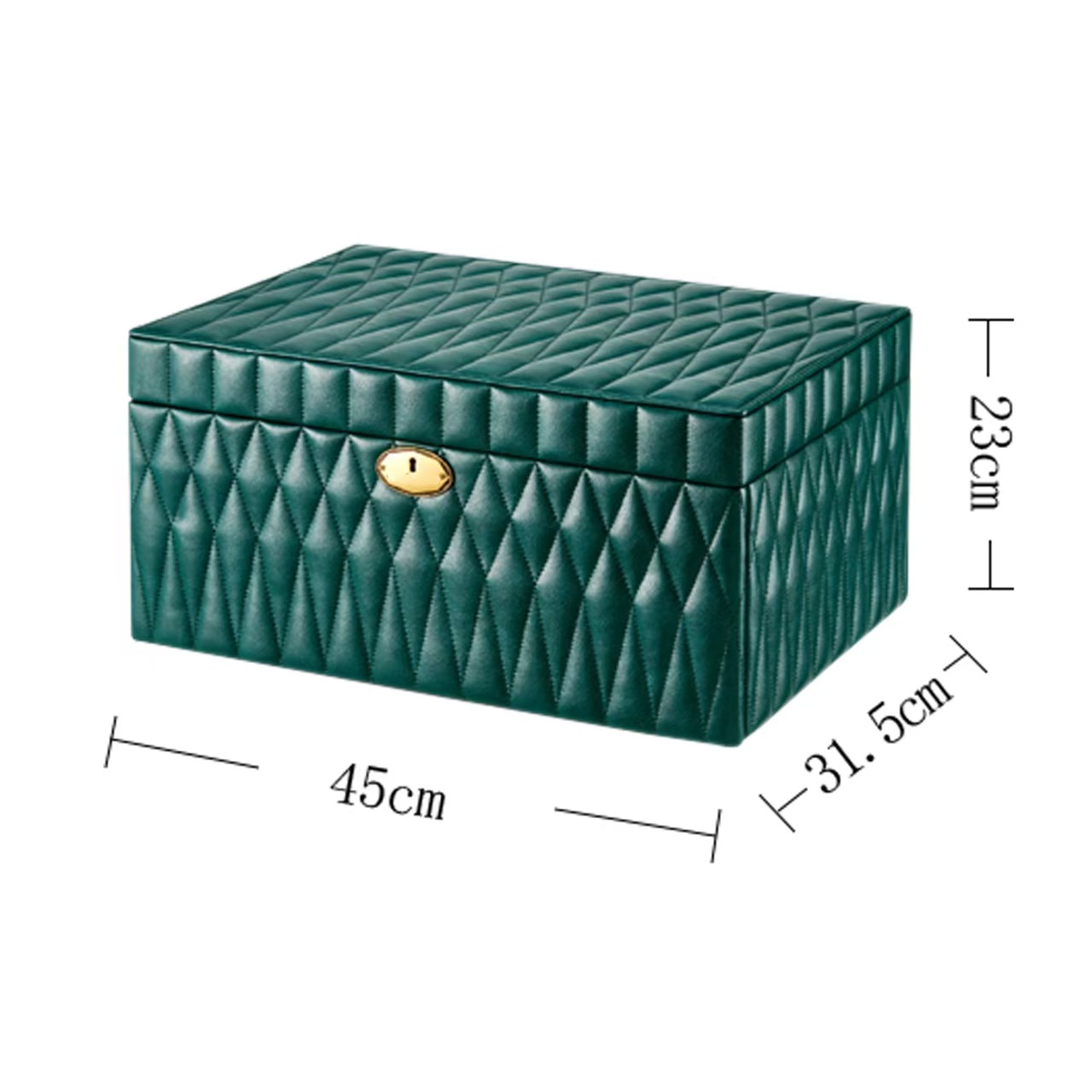 High-quality multi-slot jewelry counter jewelry leather case