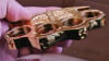Holy Spiritus Constantine Brass Knuckle Paper Weight