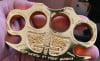 Holy Spiritus Constantine Brass Knuckle Paper Weight