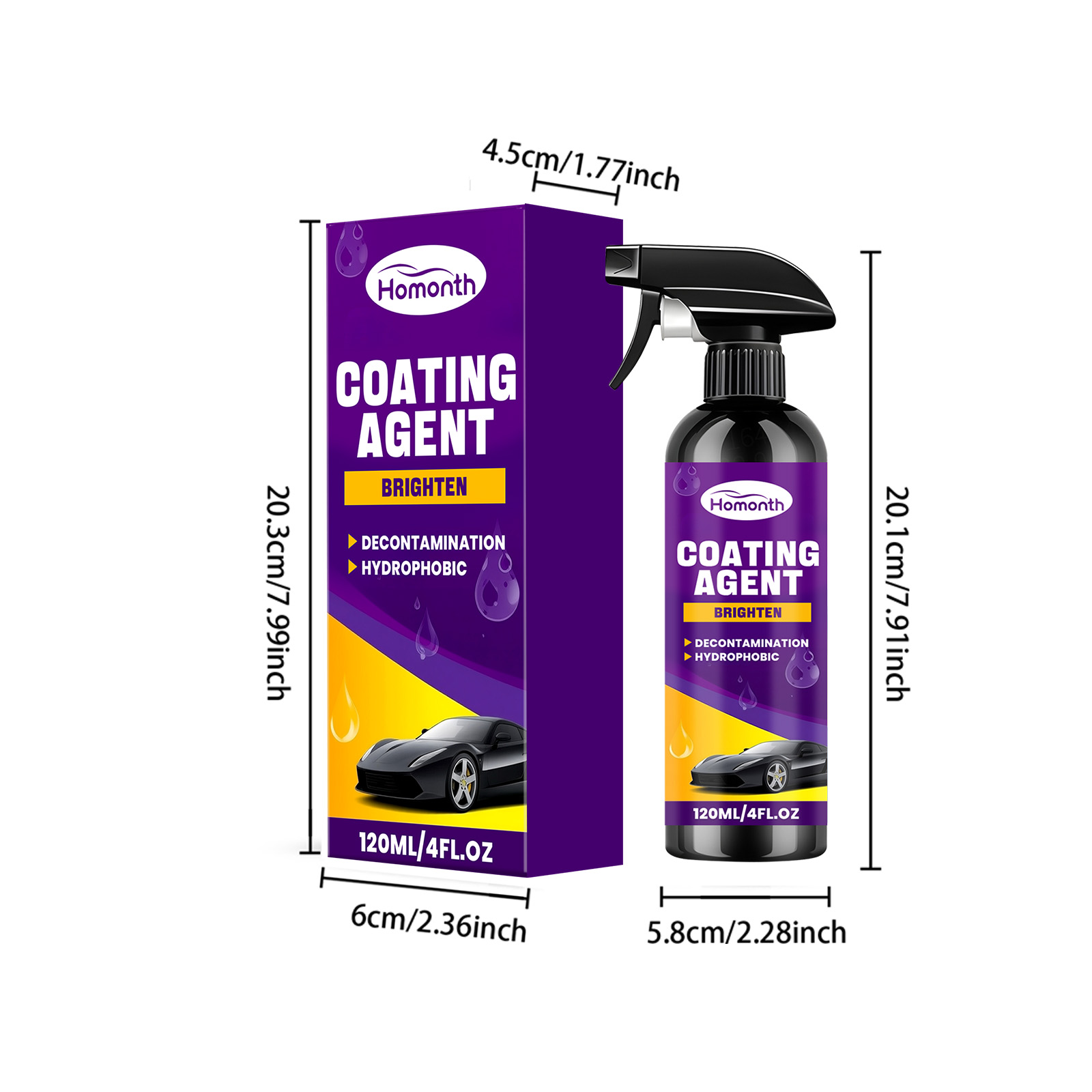 🎁TikTok Last Day Sale - 70% OFF🔥HOMONTH Car Coating Spray 