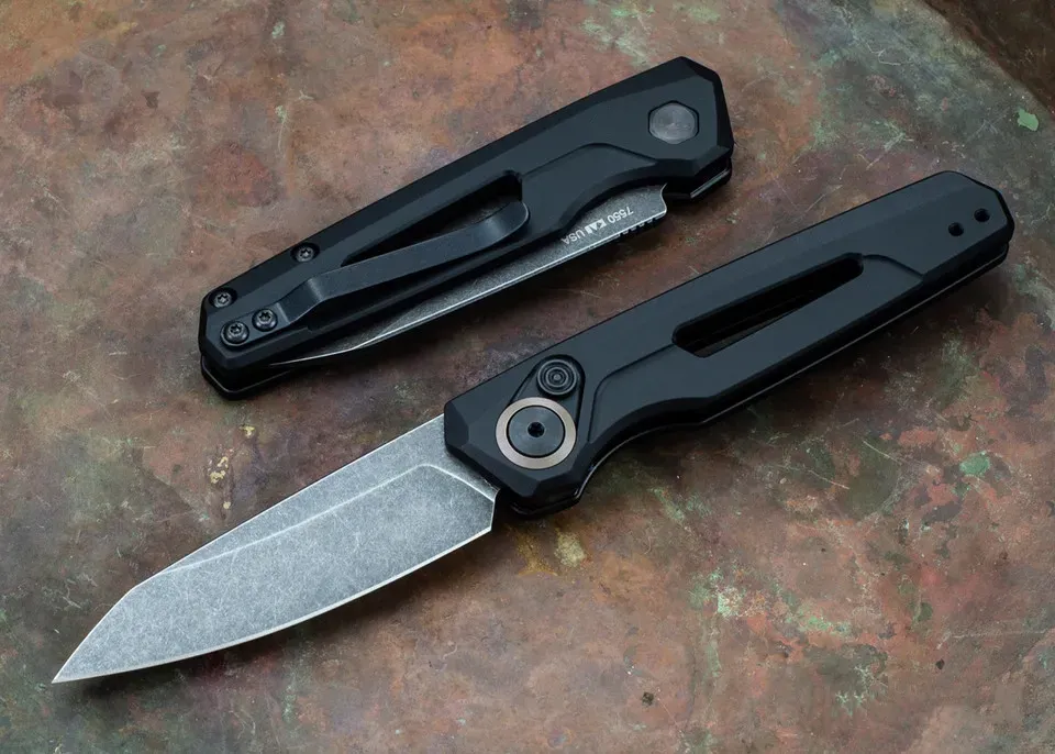 🔥Last Day Promotion- 🎄KL 11 Automatic Kni-fe Black Aluminum