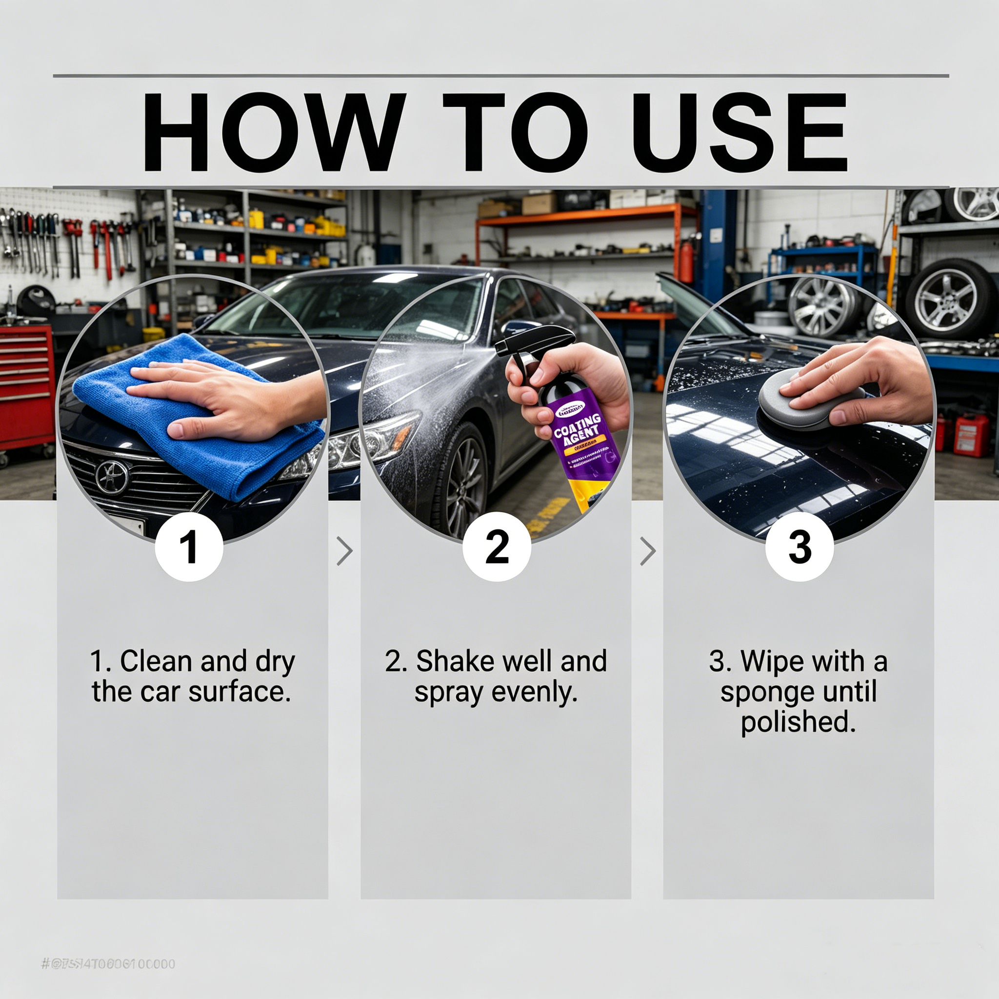 🎁TikTok Last Day Sale - 70% OFF🔥HOMONTH Car Coating Spray 