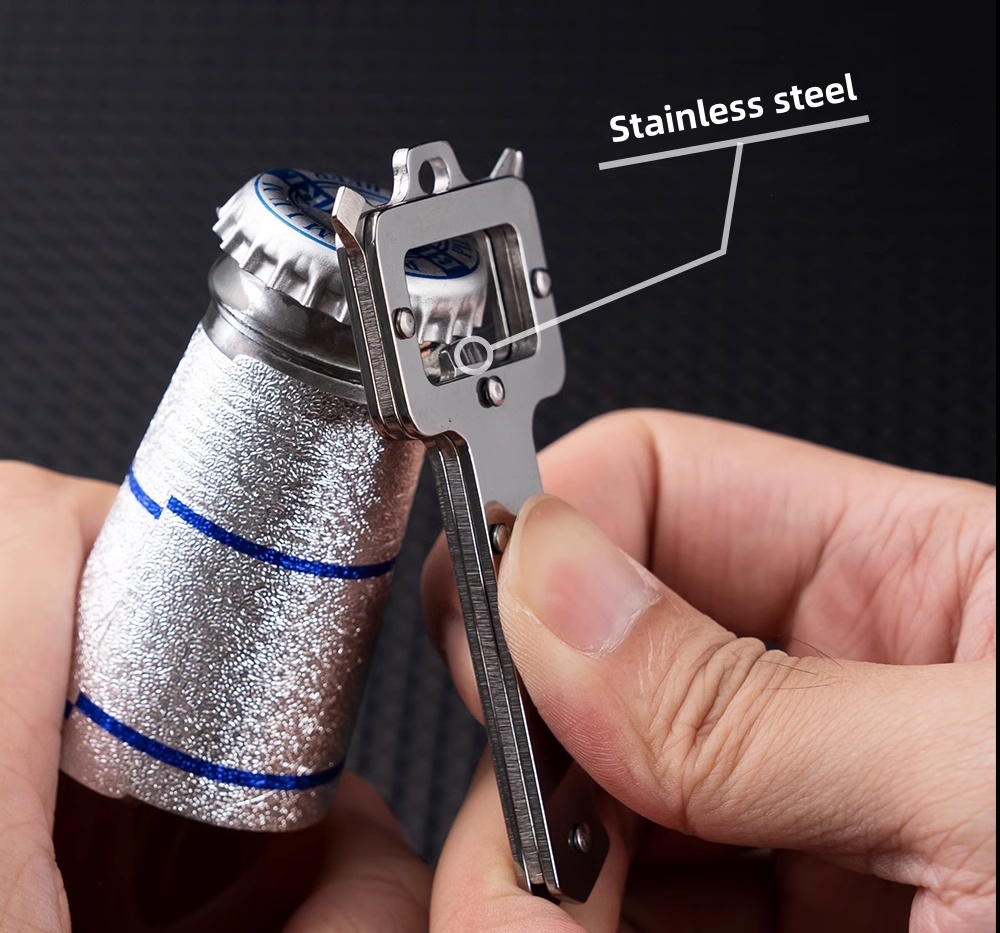 Five-in-one multifunctional keychain