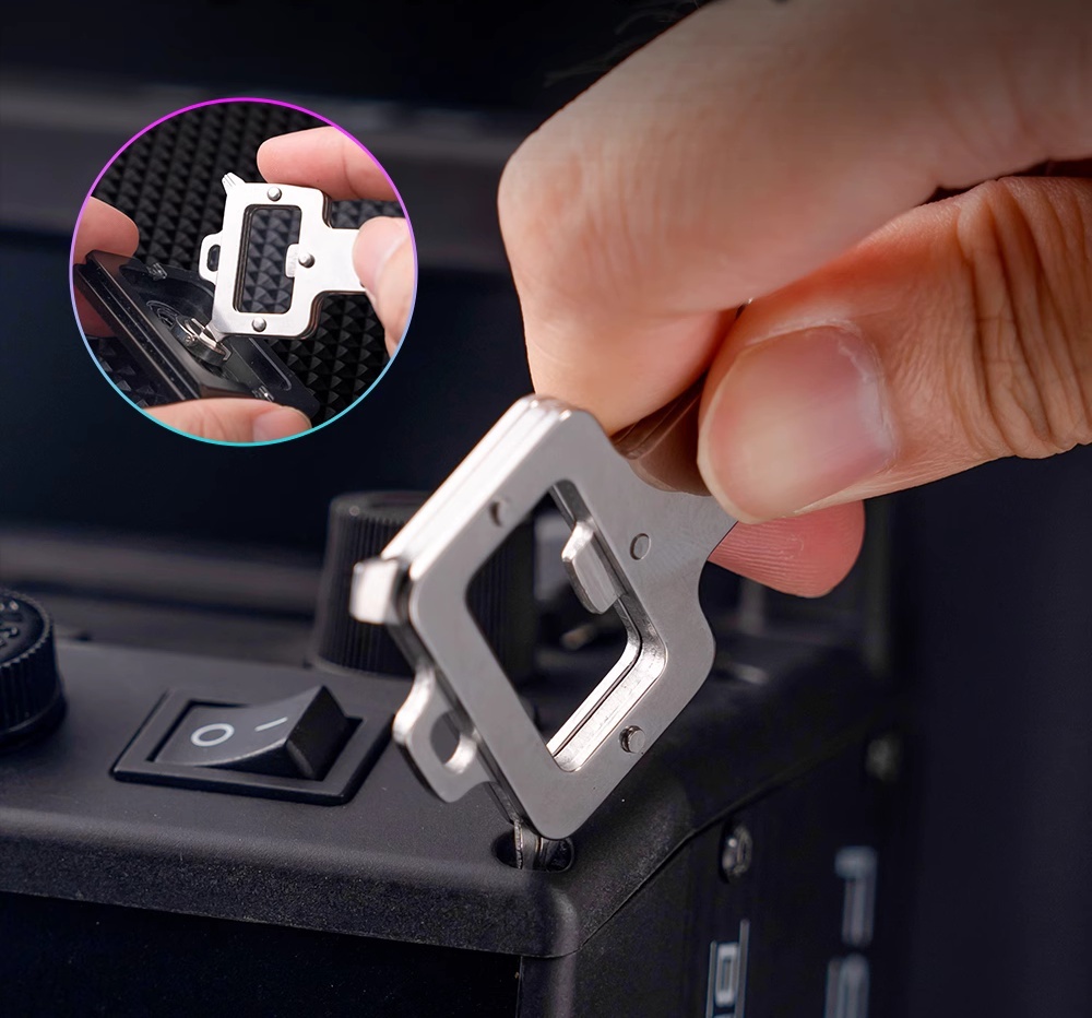 Five-in-one multifunctional keychain