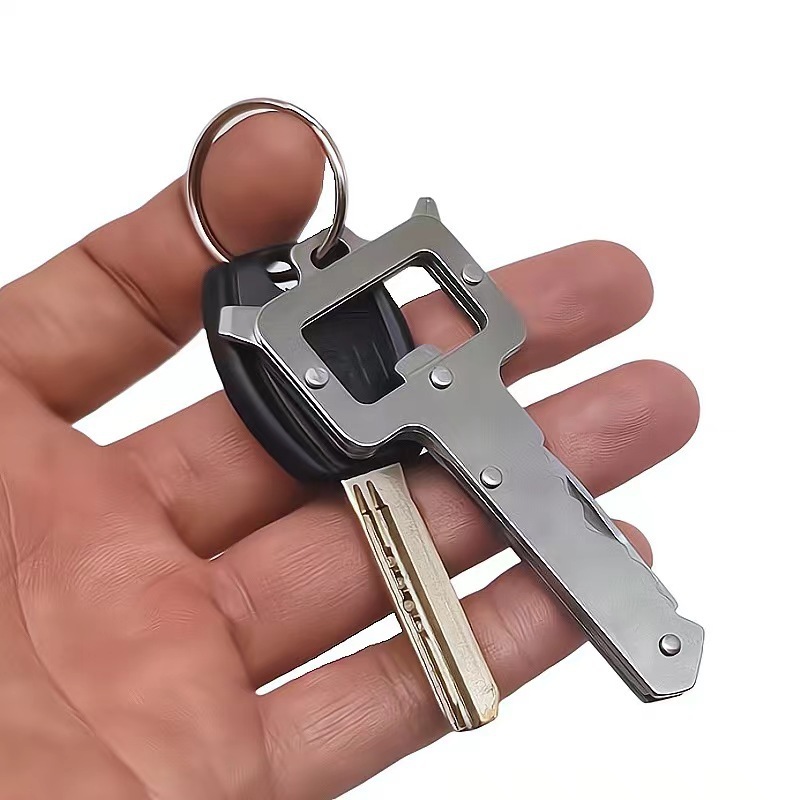 Five-in-one multifunctional keychain