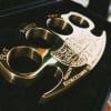 Holy Spiritus Constantine Brass Knuckle Paper Weight