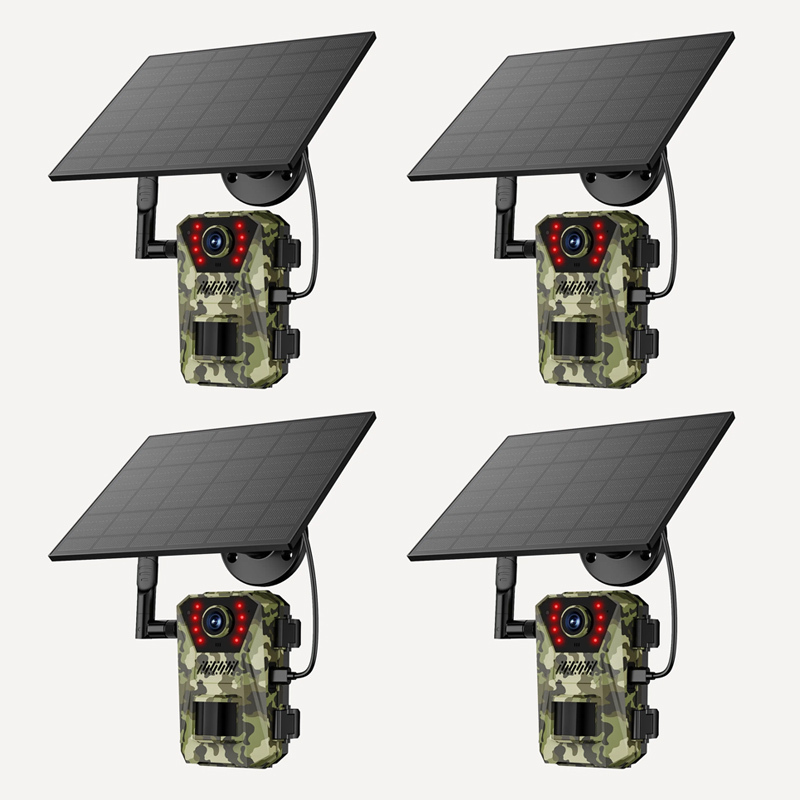  Naturepar F8 Wildkamera – 4K Jagdkamera mit Infrarot-Nachtsicht