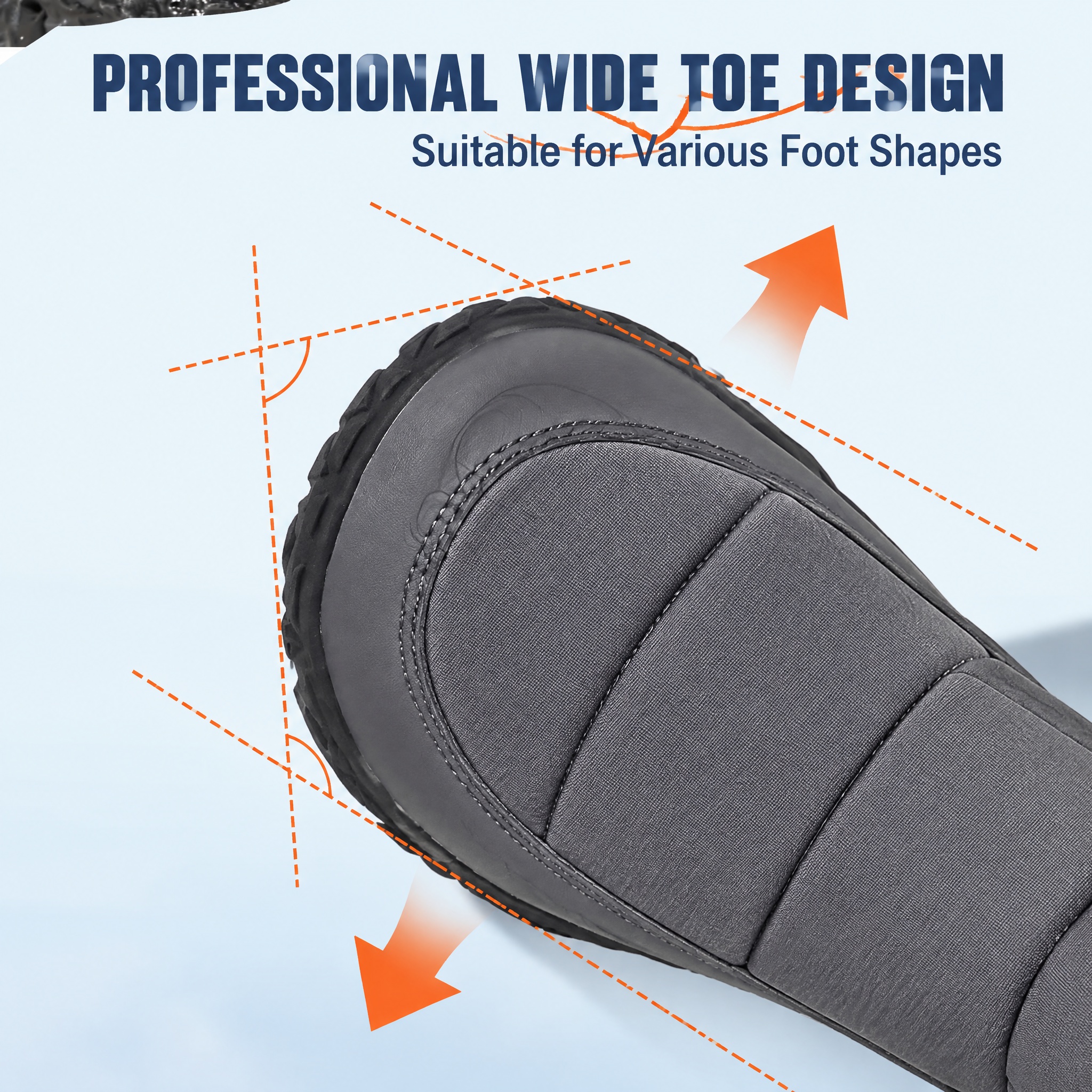 ⏰Last Day! 45% OFF🔥VELTOE®Men’s Fleece Lined Waterproof Winter Snow Boots