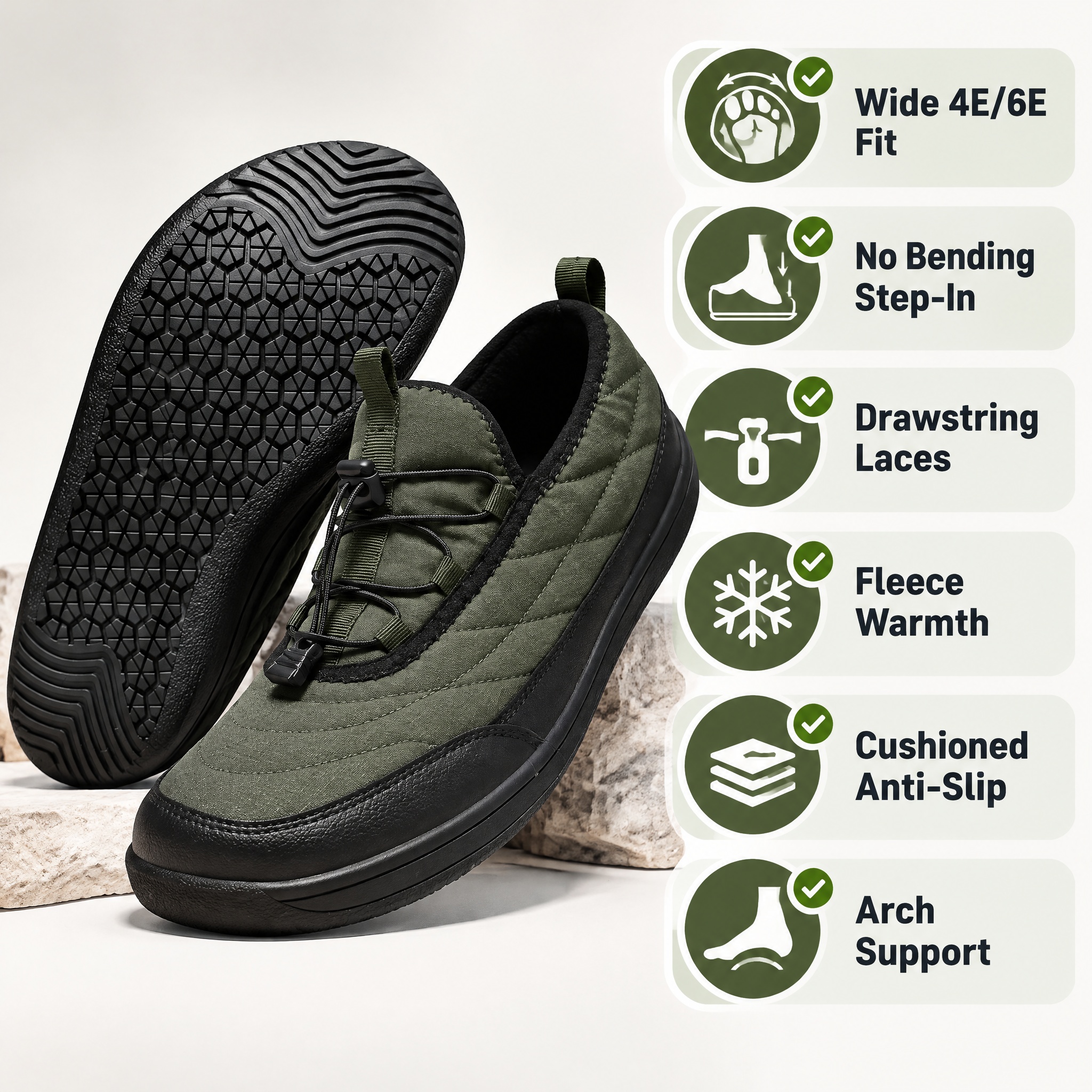 ⏰Last Day! 45% OFF🔥MANTRAFF®Men’s Toggle Lace Warm Lined Winter Casual Shoes
