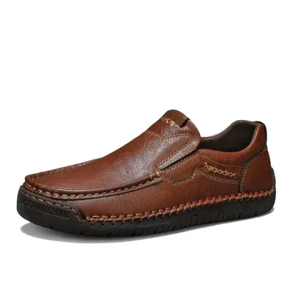⏰Last Day! 45% OFF  🔥VELTOE®Men's Handmade Cowhide No-glue Orthopedic Loafers