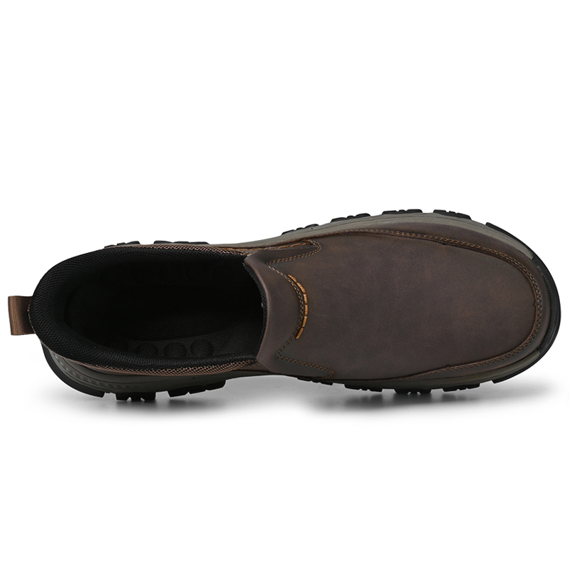 mantraff mens genuine leather orthopedic walking shoes