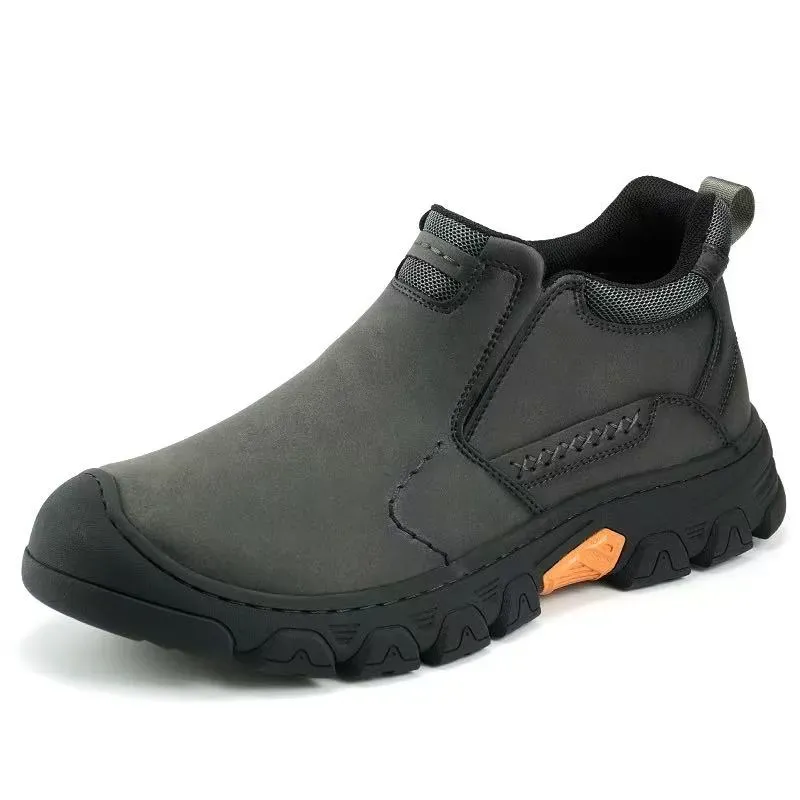 ⏰Last Day! 45% OFF  🔥VELTOE®Men’s Genuine Leather Slip-On Outdoor Walking Shoes