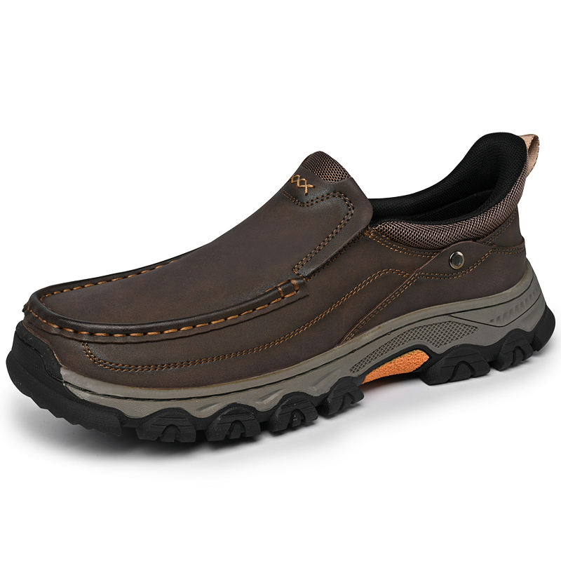 MANTRAFF®Men's Handmade Genuine Leather Orthopedic Walking Shoes