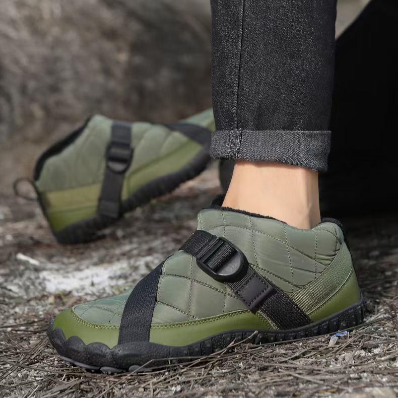 ⏰Last Day! 45% OFF🔥VELTOE®Men’s Water-resistant Green Wide Fit Winter Snow Boots