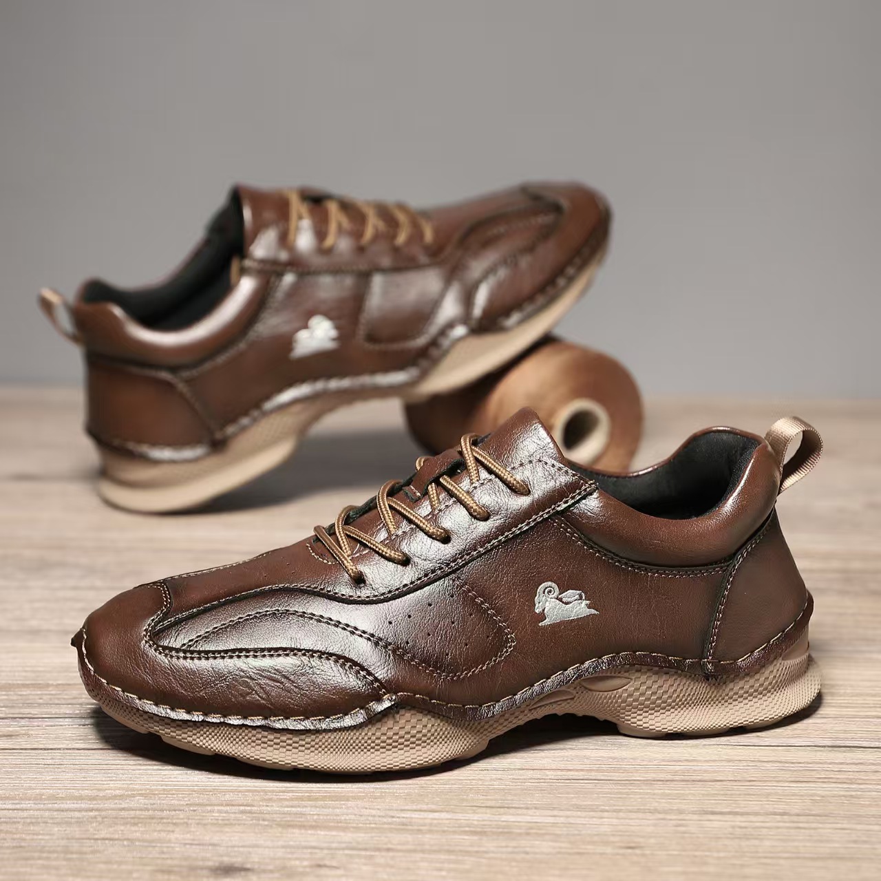 ⏰Last Day!45% OFF 🔥VELTOE® Men's Handmade Leather Orthopedic Casual Shoes
