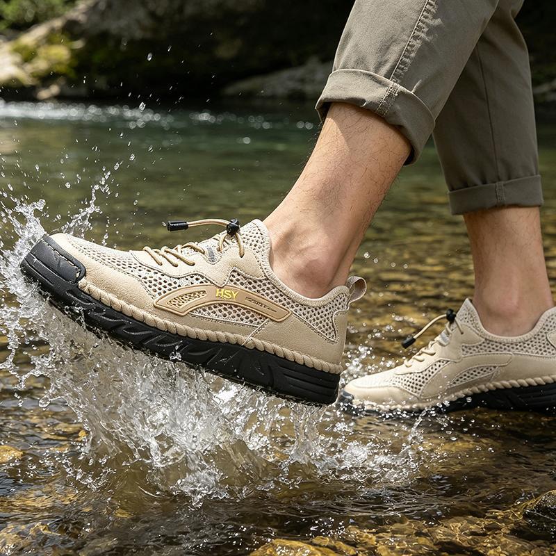 ⏰Last Day! 45% OFF  🔥MANTRAFF®Men's Outdoor Mesh Orthopedic Hiking Shoes