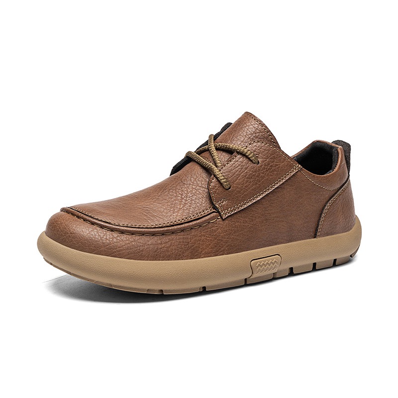 MANTRAFF mens cowhide orthopedic loafers 