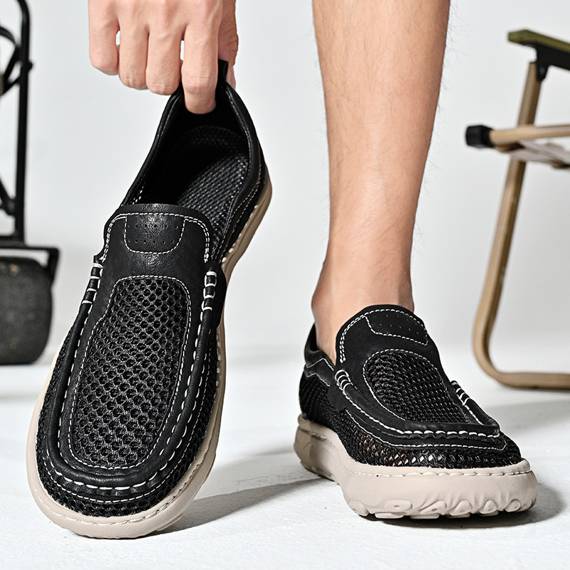 ⏰Last Day! 45% OFF  🔥MANTRAFF®Men's Breathable Mesh Slip-On Orthopedic Loafers