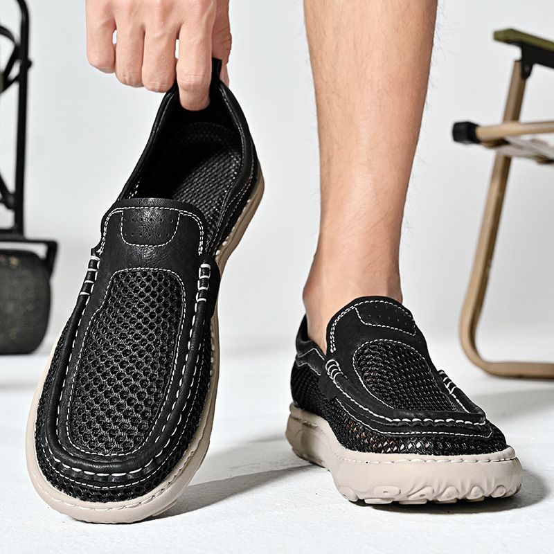 ⏰Last Day! 45% OFF  🔥MANTRAFF®Men's Breathable Mesh Slip-On Orthopedic Loafers
