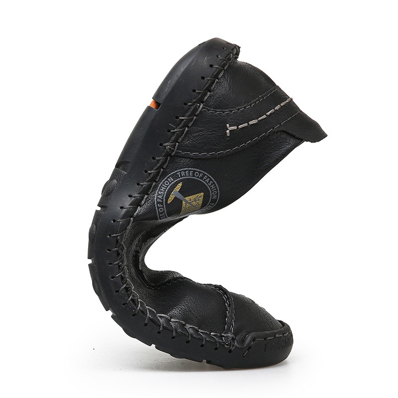 mens handmade cowhide orthopedic loafers