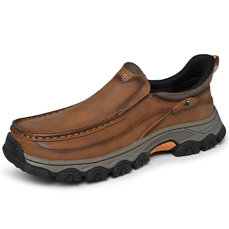 MANTRAFF®Men's Handmade Genuine Leather Orthopedic Walking Shoes