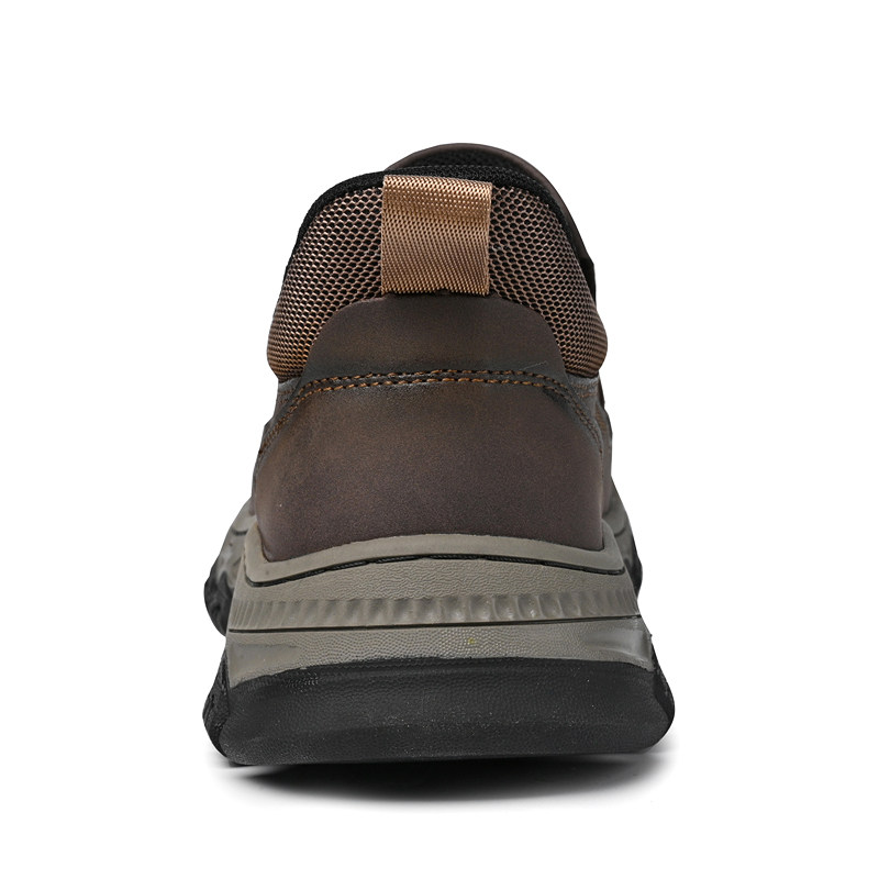 mantraff mens genuine leather orthopedic walking shoes