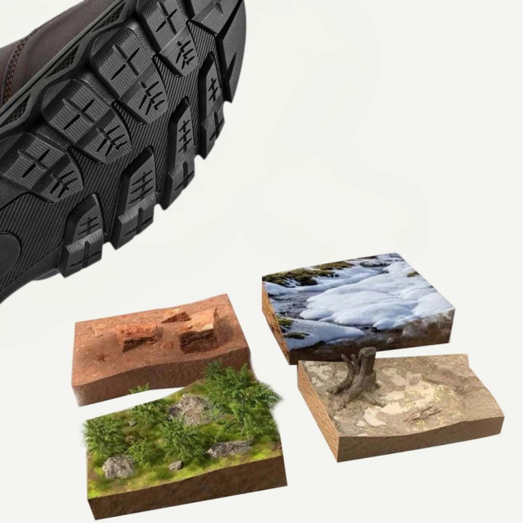 GARB®-CoastCruise Leather Step-In Comfort Walkers