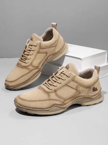 ⏰Last Day! 45% OFF 🔥HIKER®Men's Genuine Leather Outdoor Waterproof Orthopedic Walking Shoes