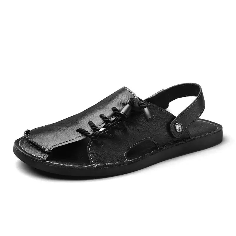 ⏰Last Day! 45% OFF 🔥VELTOE®Men's Handcrafted Cowhide Breathable Orthopedic Outdoor Sandals