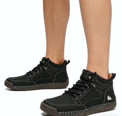 ⏰Last Day! 45% OFF 🔥HIKER®Men's Genuine Leather Outdoor Waterproof Orthopedic Walking Shoes